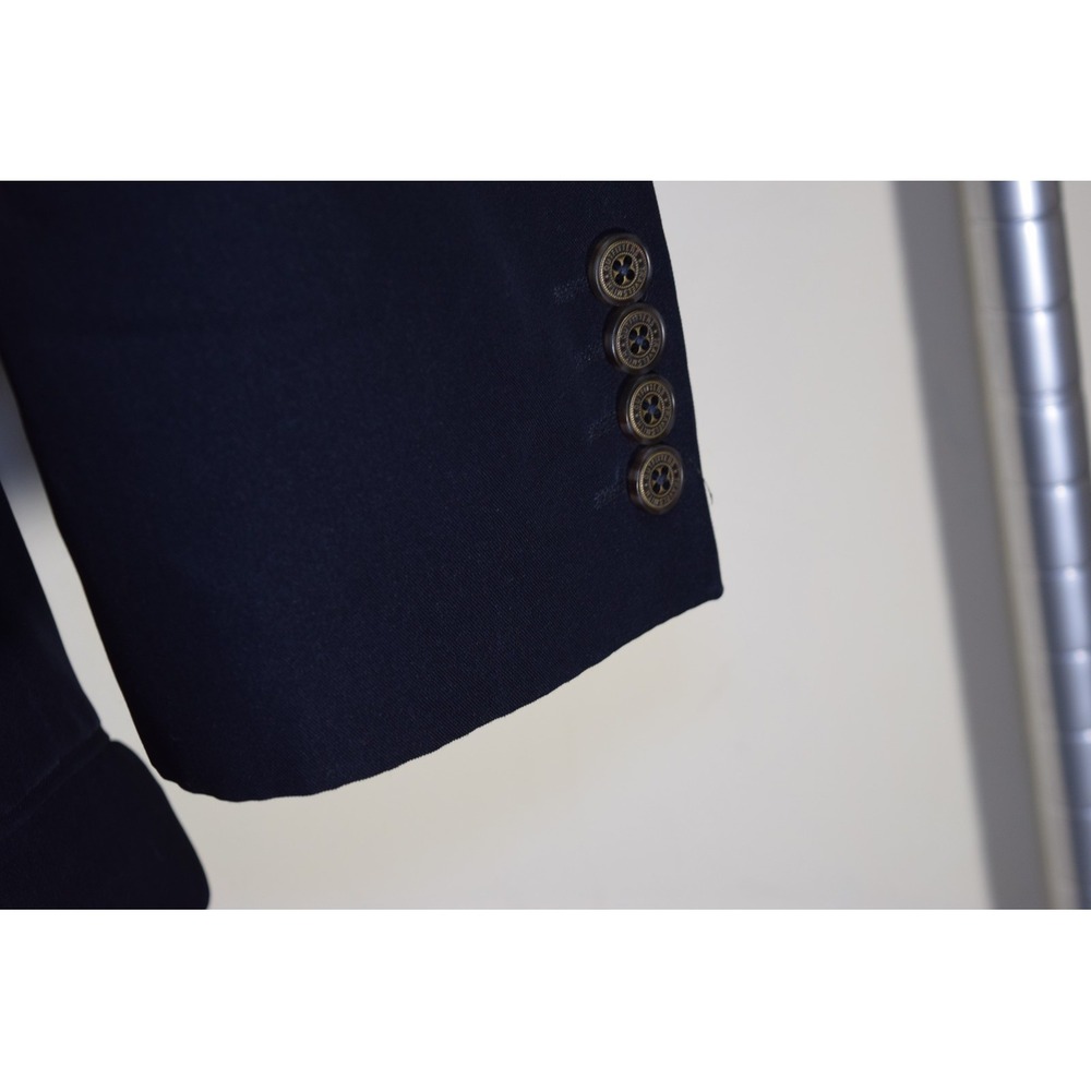 TravelSmith Blazer Jacket Navy Blue Men's 44S Travelers Hidden Pockets - Picture 5 of 16